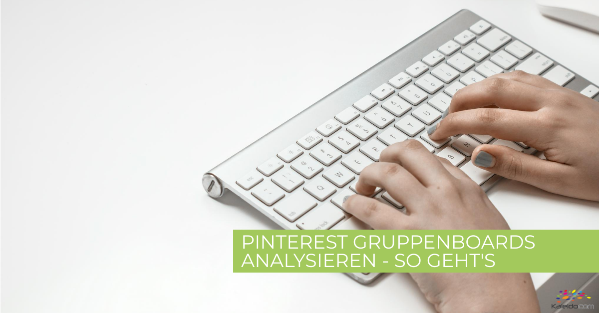 Pinterest Gruppenboards analysieren 1