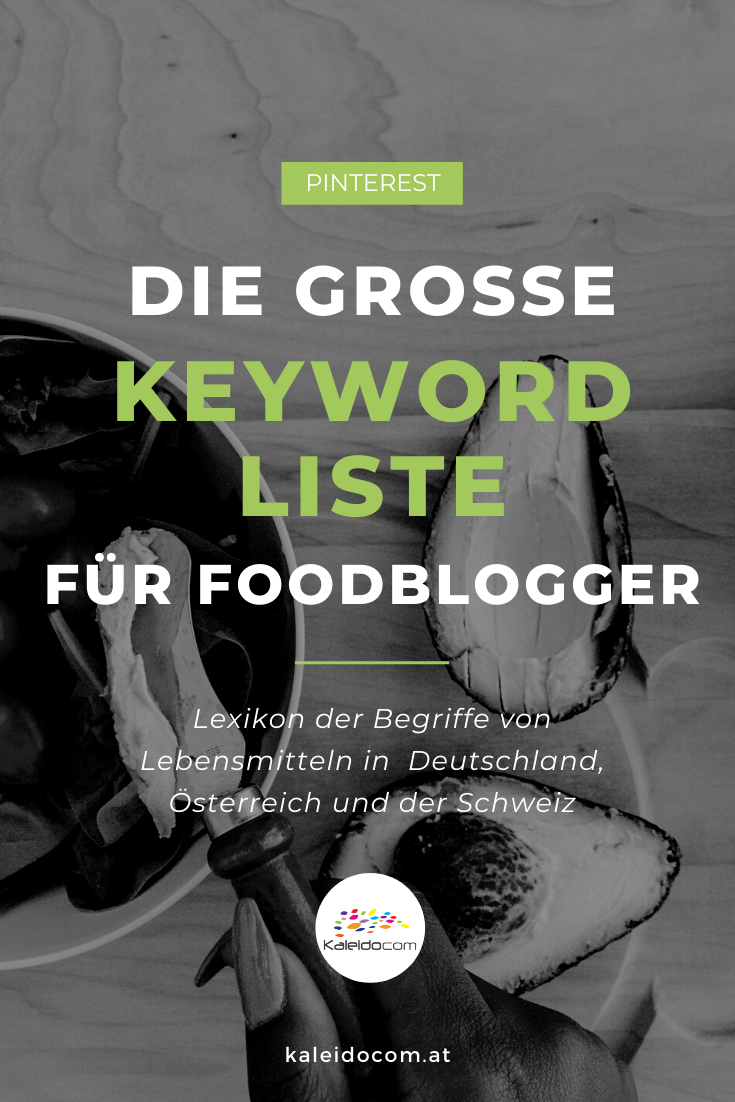 Pinterest Keywords für Foodblogger 6